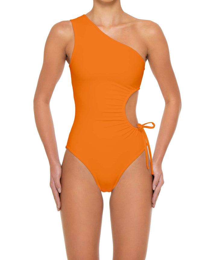 BSWS-S94 Ruched Side One Piece