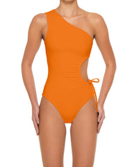 BSWS-S94 Ruched Side One Piece
