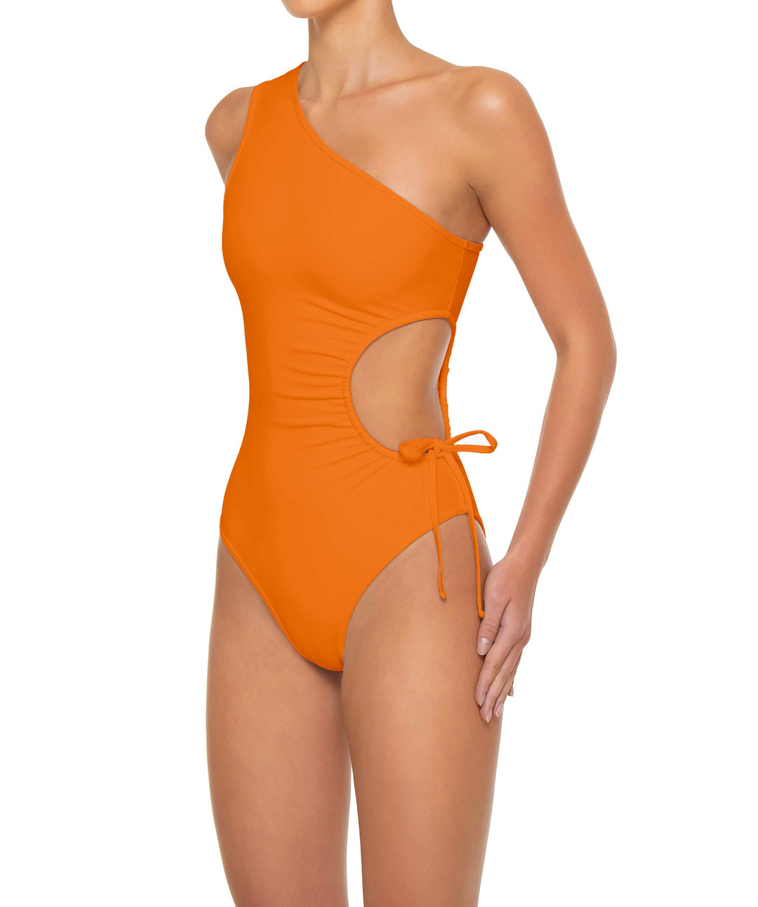 BSWS-S94 Ruched Side One Piece