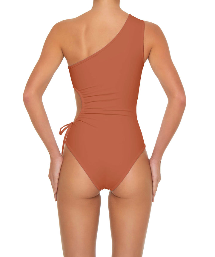 BSWS-S94 Ruched Side One Piece