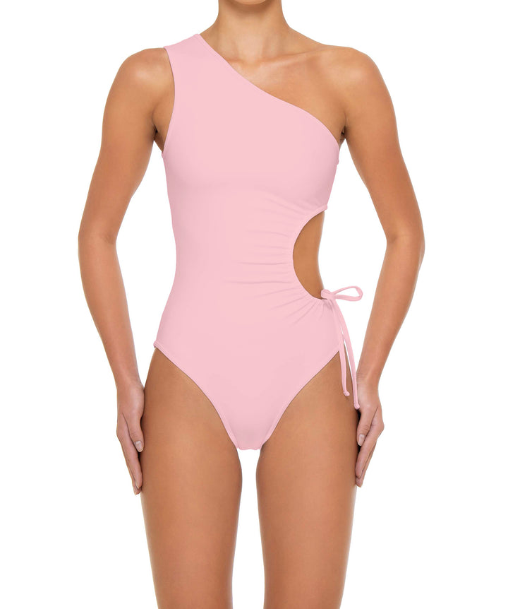 BSWS-S94 Ruched Side One Piece