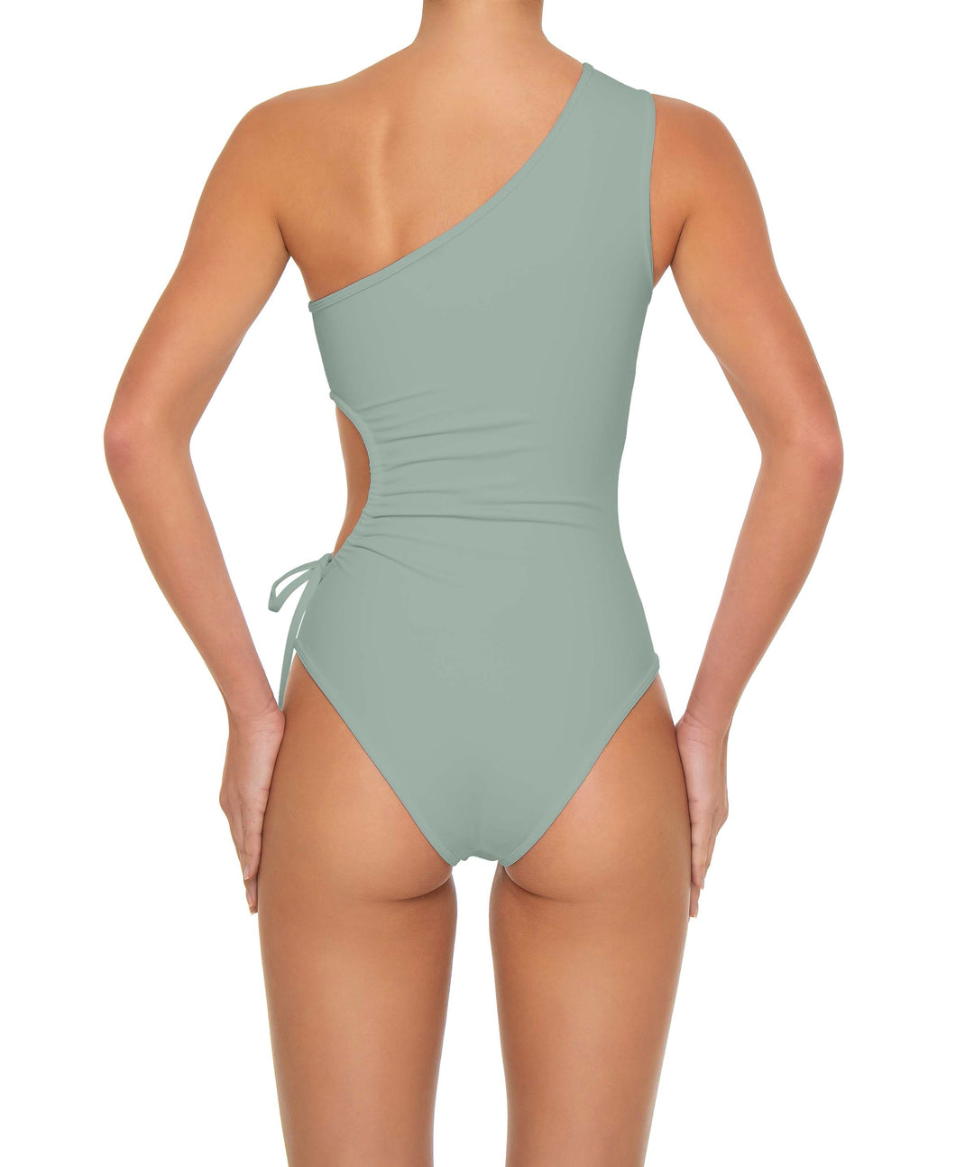 BSWS-S94 Ruched Side One Piece