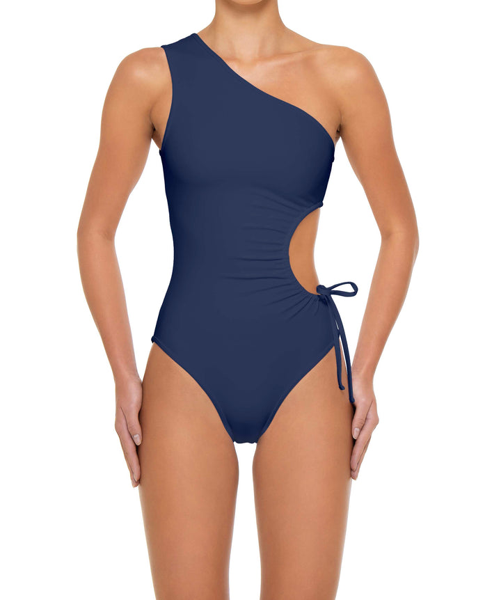 BSWS-S94 Ruched Side One Piece