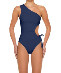 BSWS-S94 Ruched Side One Piece