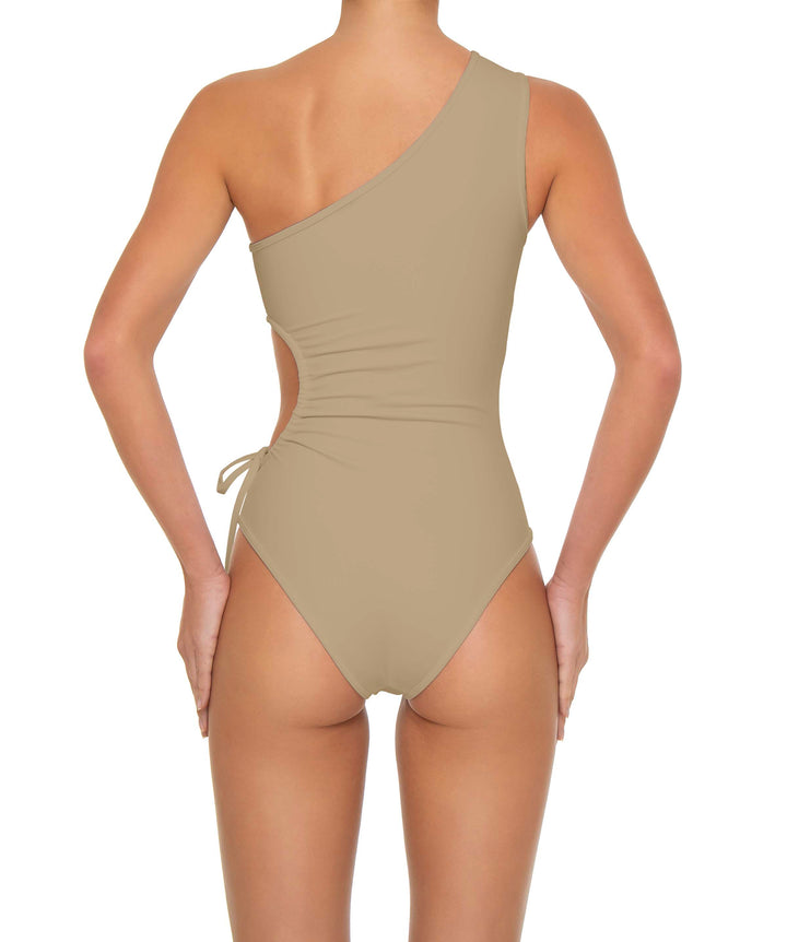 BSWS-S94 Ruched Side One Piece
