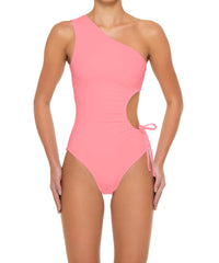 BSWS-S94 Ruched Side One Piece