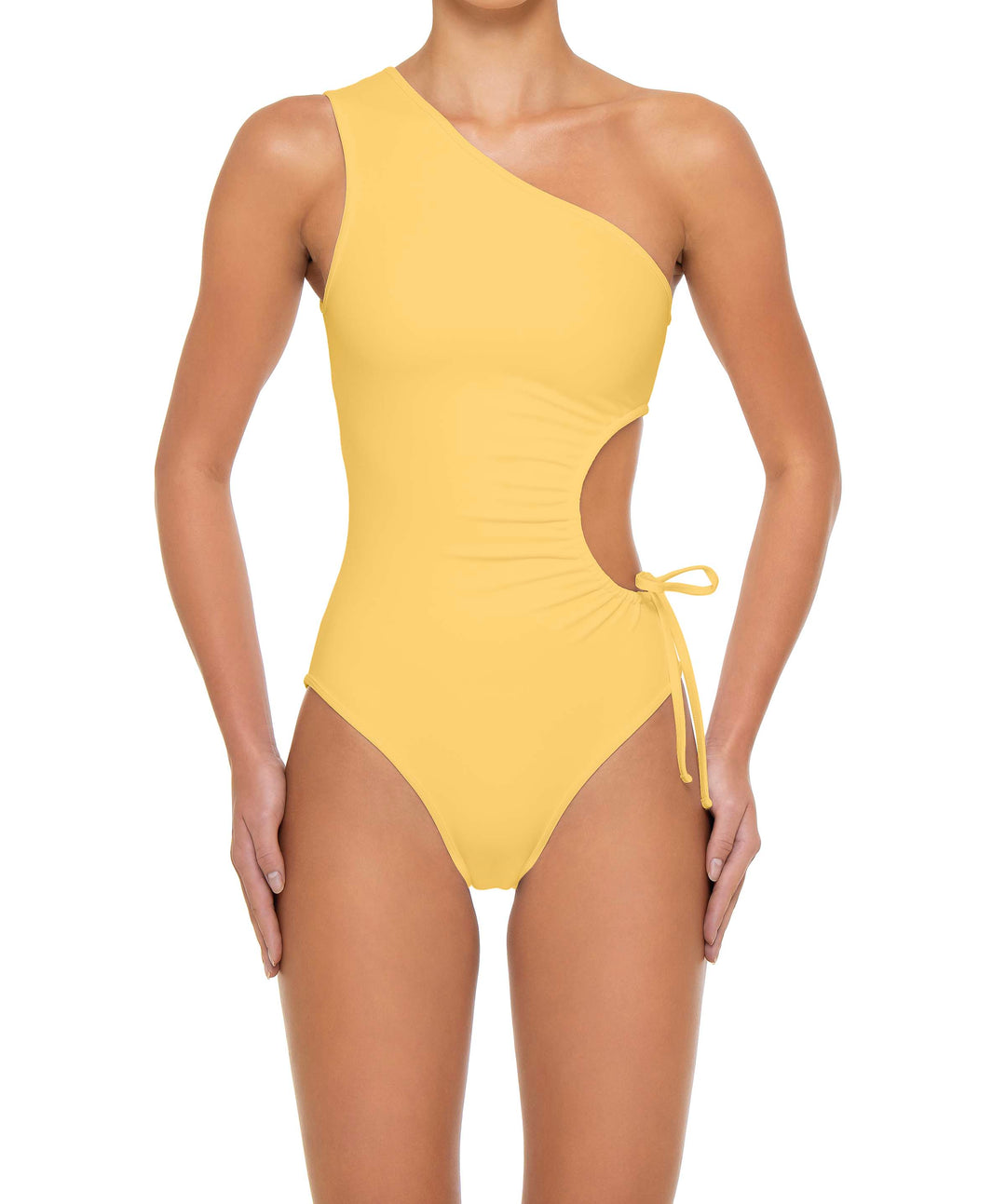BSWS-S94 Ruched Side One Piece