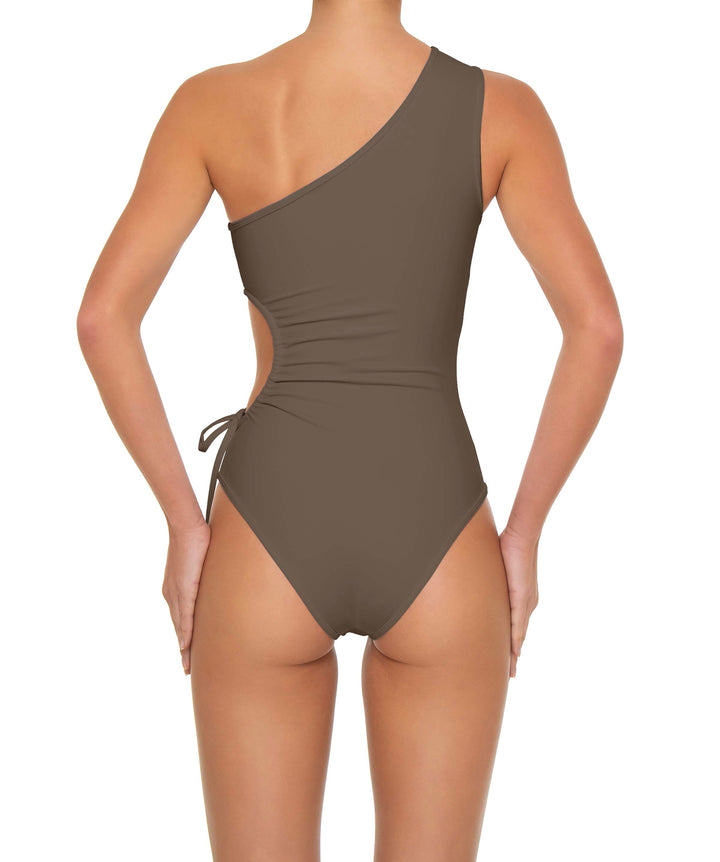 BSWS-S94 Ruched Side One Piece