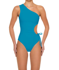 BSWS-S94 Ruched Side One Piece