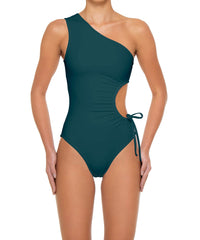 BSWS-S94 Ruched Side One Piece