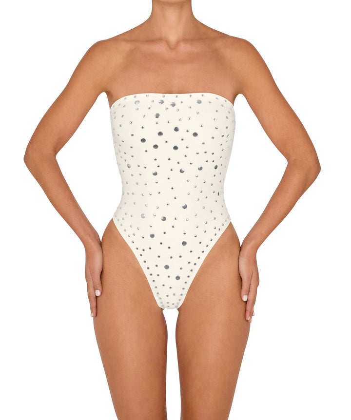 BSWS-S95 Classic Strapless Studded Seamless One Piece