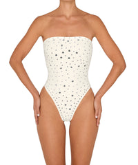 BSWS-S95 Classic Strapless Studded Seamless One Piece