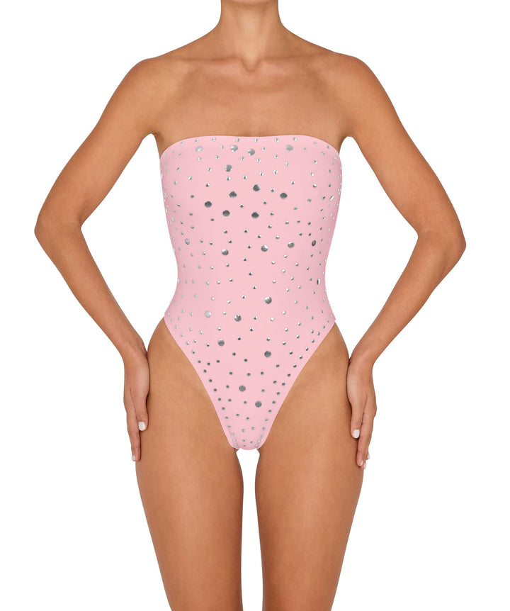 BSWS-S95 Classic Strapless Studded Seamless One Piece