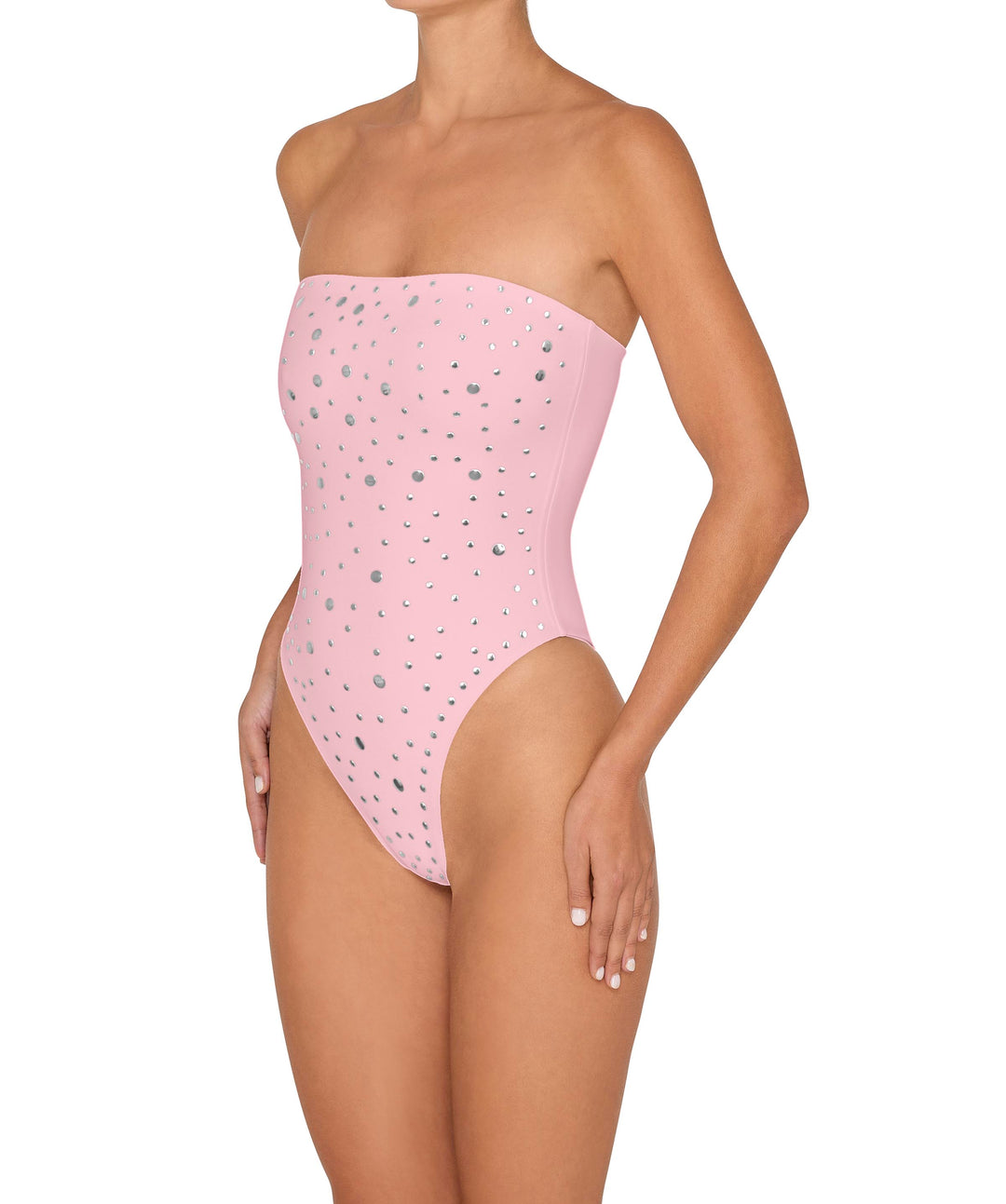 BSWS-S95 Classic Strapless Studded Seamless One Piece