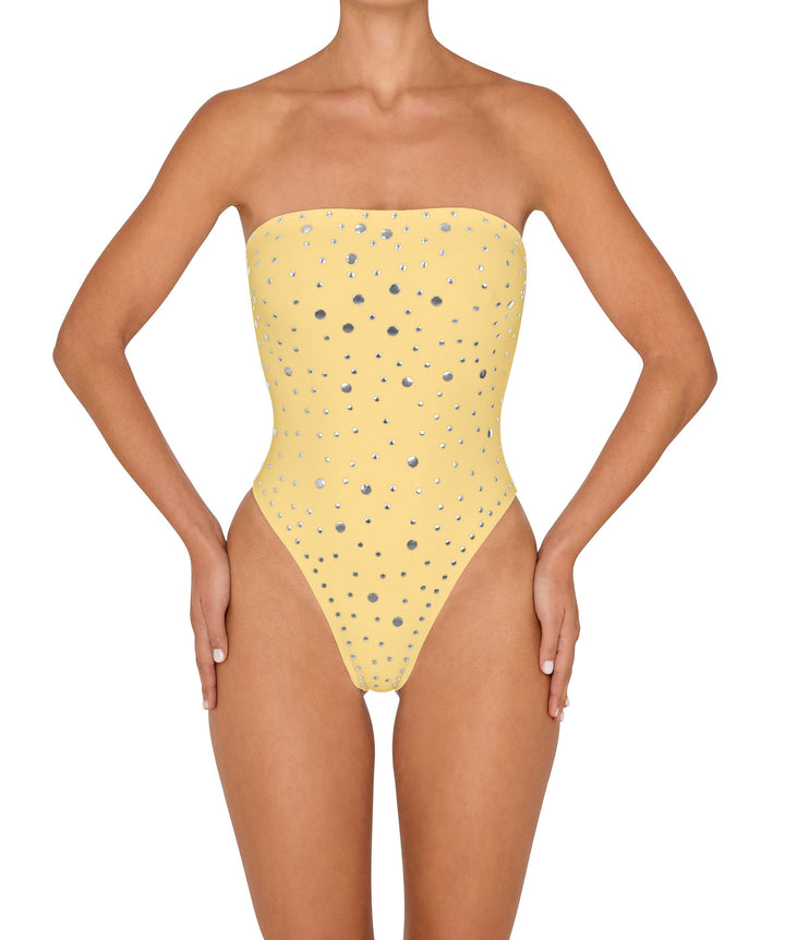 BSWS-S95 Classic Strapless Studded Seamless One Piece