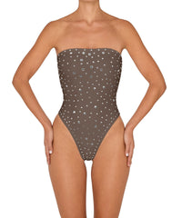 BSWS-S95 Classic Strapless Studded Seamless One Piece