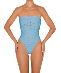 BSWS-S95 Classic Strapless Studded Seamless One Piece