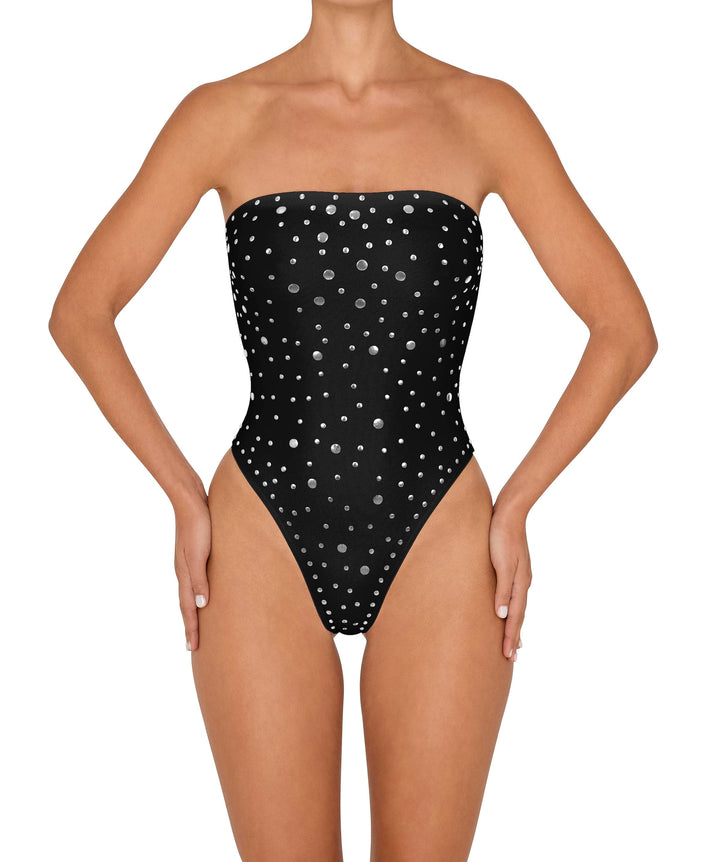 BSWS-S95 Classic Strapless Studded Seamless One Piece