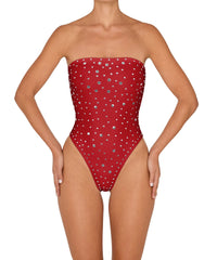BSWS-S95 Classic Strapless Studded Seamless One Piece