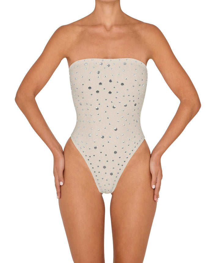 BSWS-S95 Classic Strapless Studded Seamless One Piece