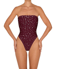 BSWS-S95 Classic Strapless Studded Seamless One Piece