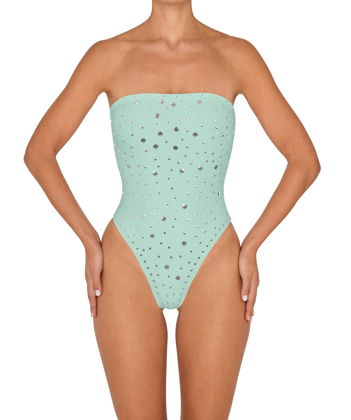 BSWS-S95 Classic Strapless Studded Seamless One Piece