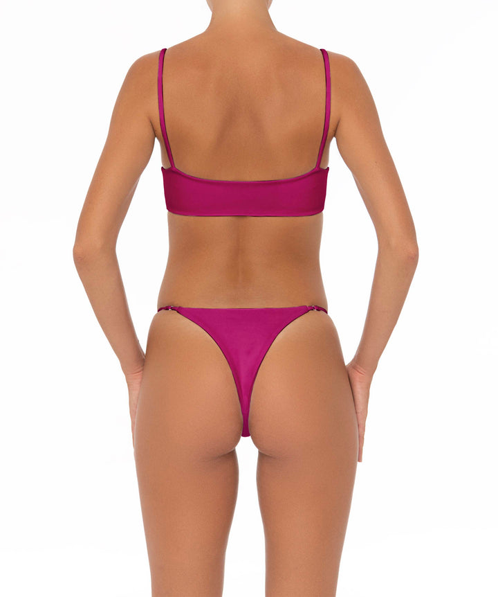 BSWS-T01 Straight Neckline Bralette With Fixed Back