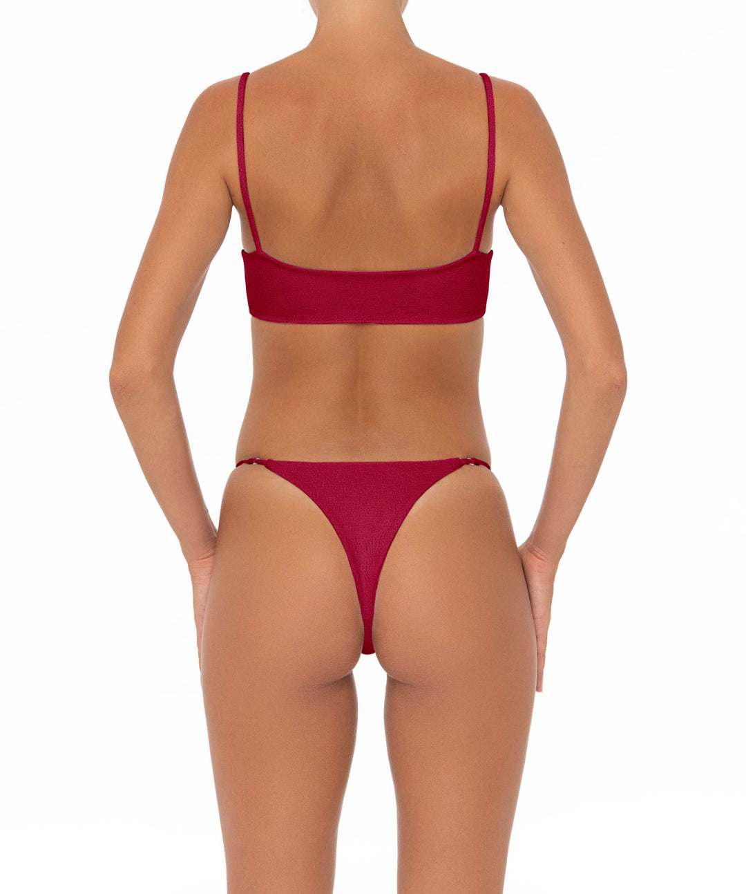 BSWS-T01 Straight Neckline Bralette With Fixed Back