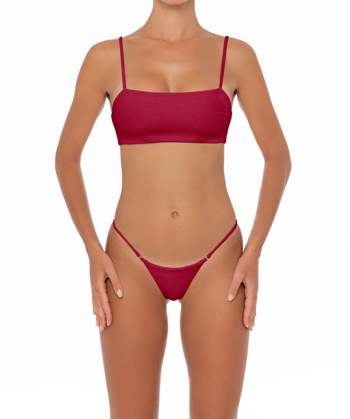 BSWS-T01 Straight Neckline Bralette With Fixed Back