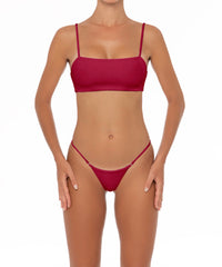 BSWS-T01 Straight Neckline Bralette With Fixed Back