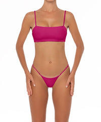 BSWS-T01 Straight Neckline Bralette With Fixed Back
