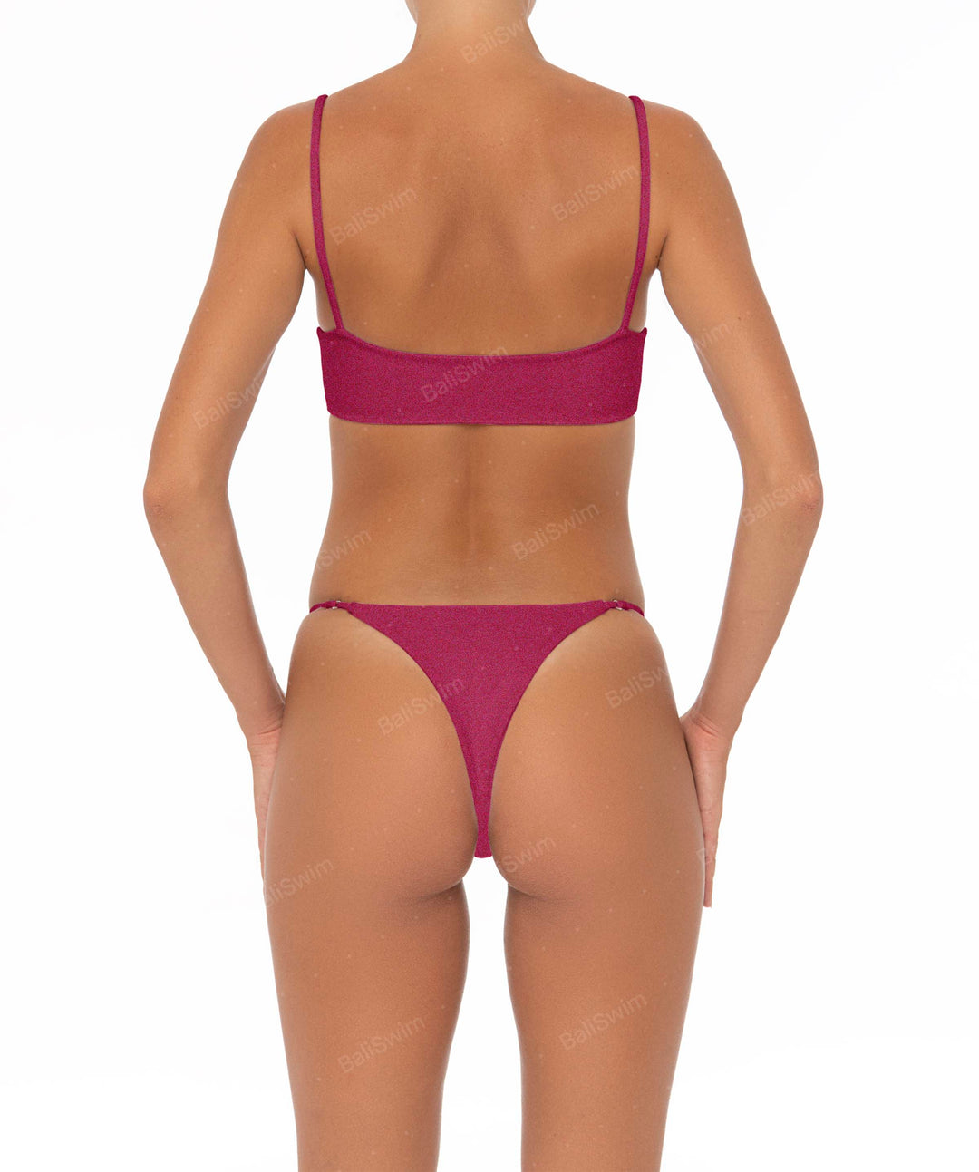 BSWS-T01 Straight Neckline Bralette With Fixed Back
