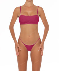BSWS-T01 Straight Neckline Bralette With Fixed Back
