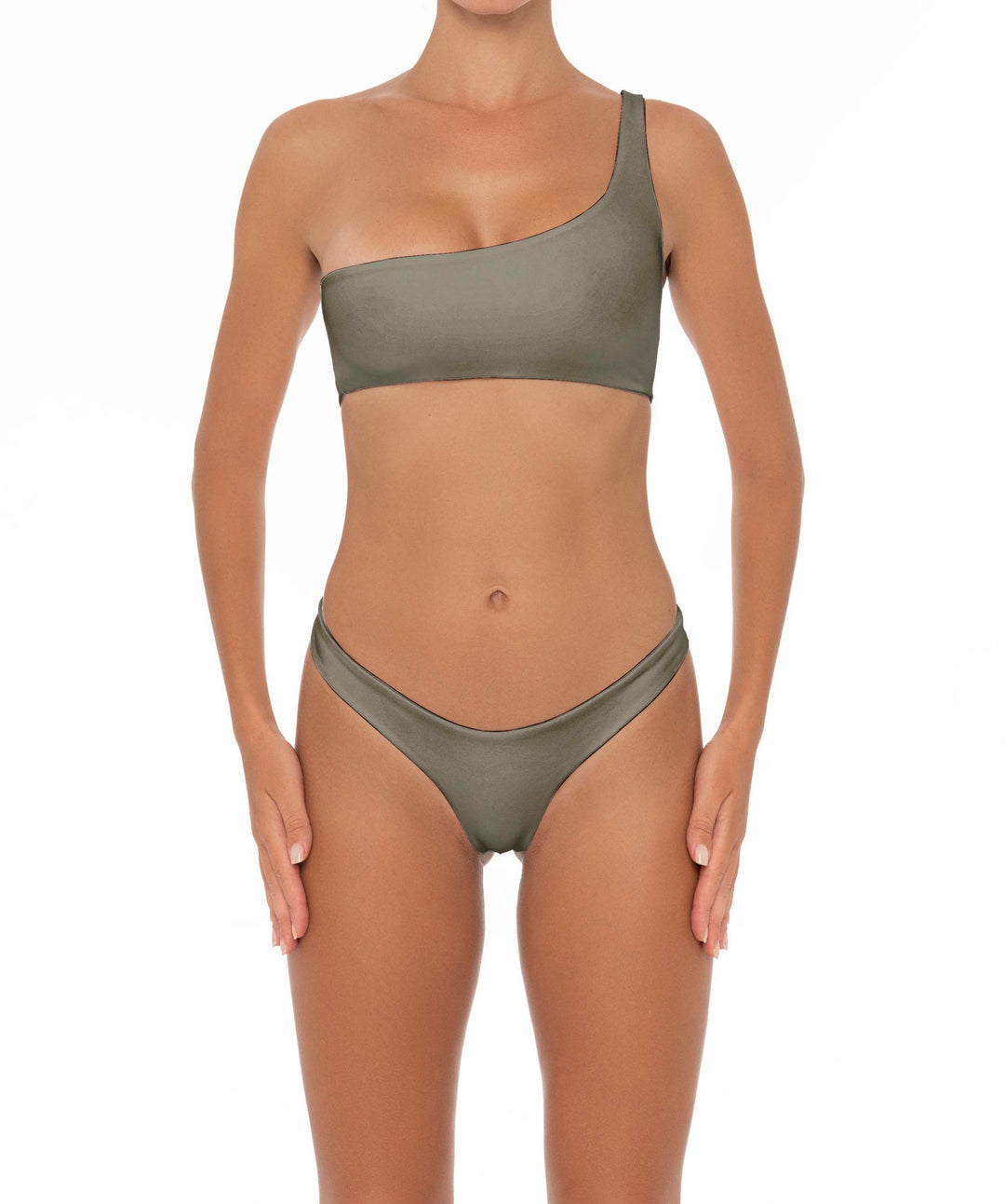 BSWS-T05 One Shoulder Bikini Top