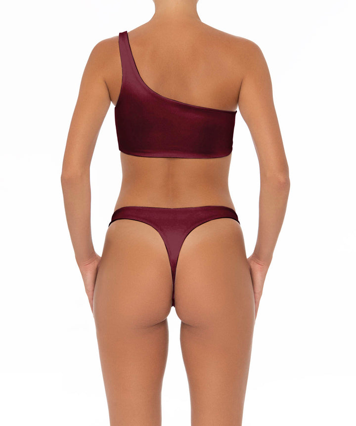 BSWS-T05 One Shoulder Bikini Top