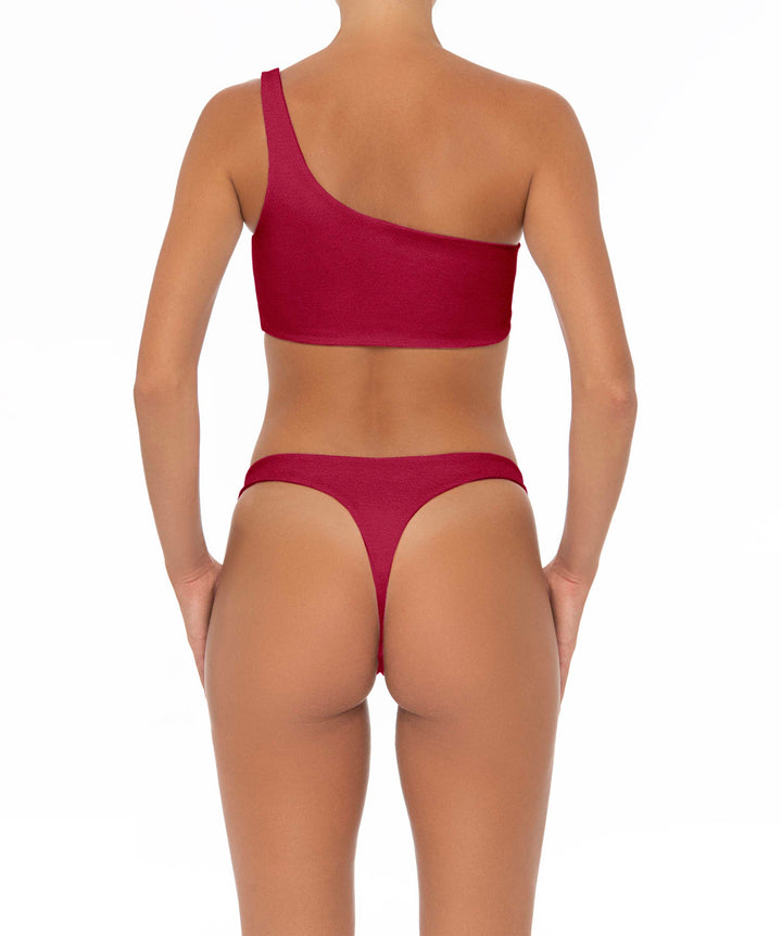 BSWS-T05 One Shoulder Bikini Top