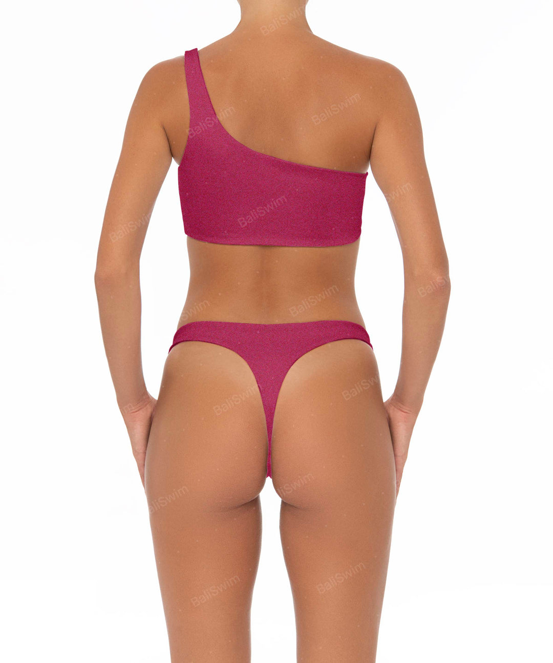 BSWS-T05 One Shoulder Bikini Top