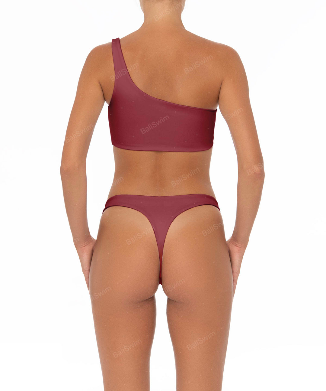 BSWS-T05 One Shoulder Bikini Top