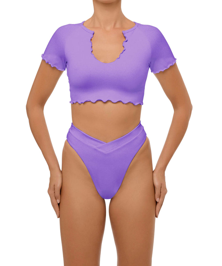 BSWS-B101 V-Front Cross-Over Bikini Bottom