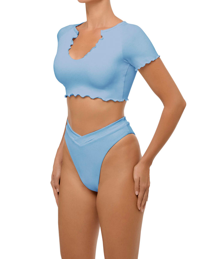BSWS-B101 V-Front Cross-Over Bikini Bottom