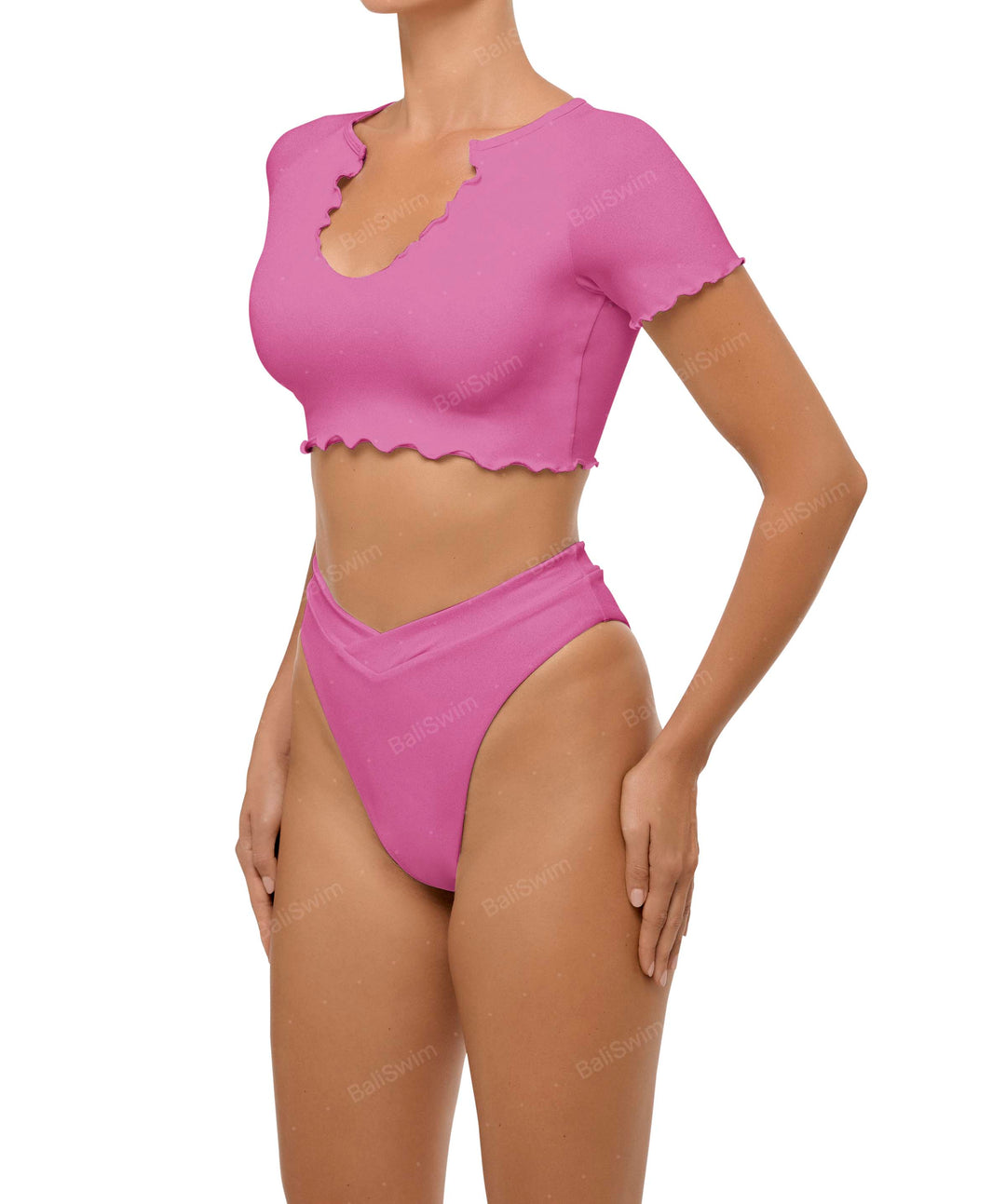 BSWS-B101 V-Front Cross-Over Bikini Bottom