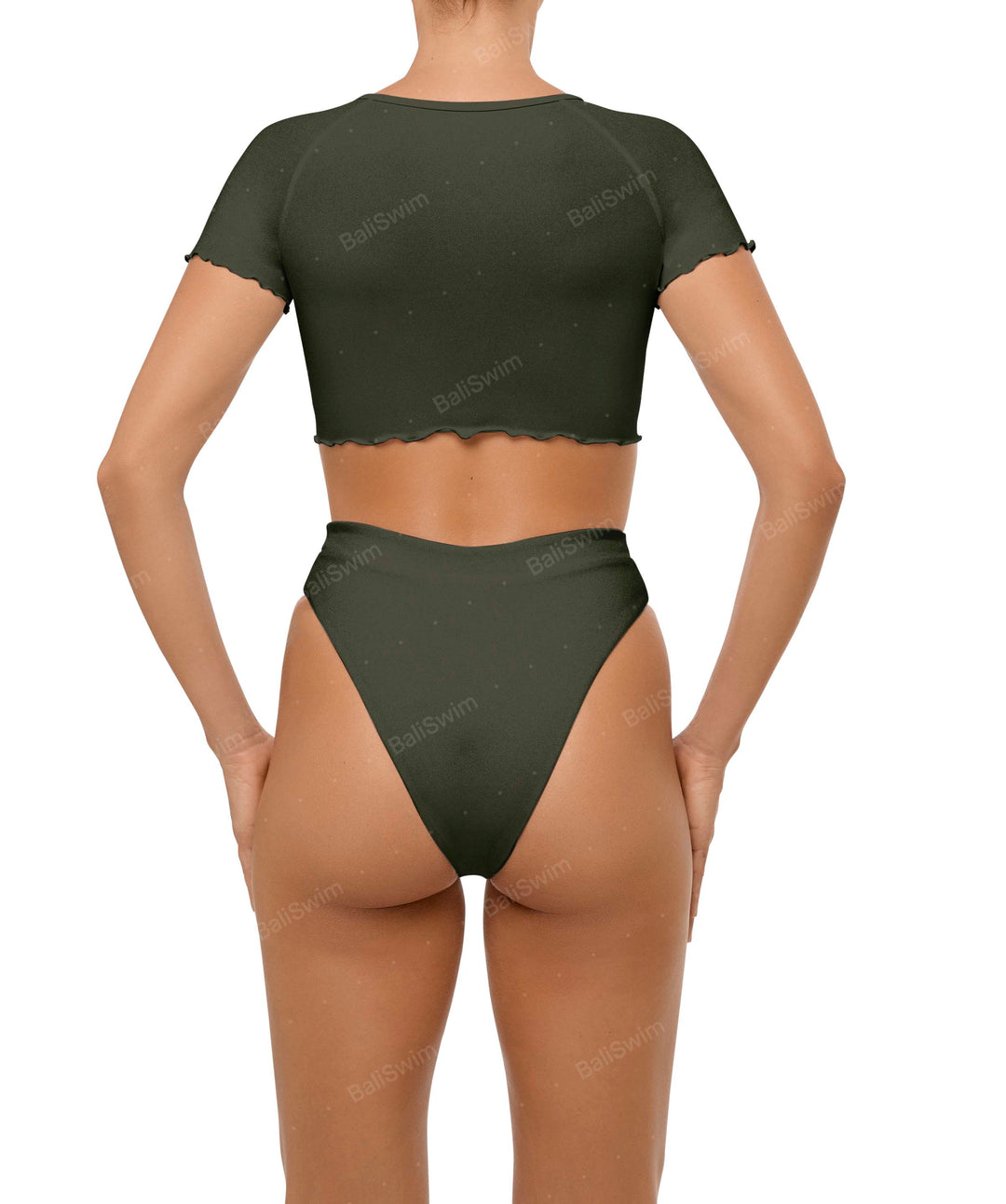 BSWS-B101 V-Front Cross-Over Bikini Bottom