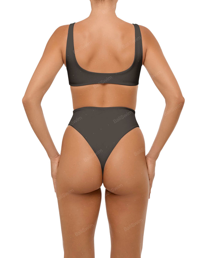 BSWS-B102 Twisted V-waist Bikini Bottom