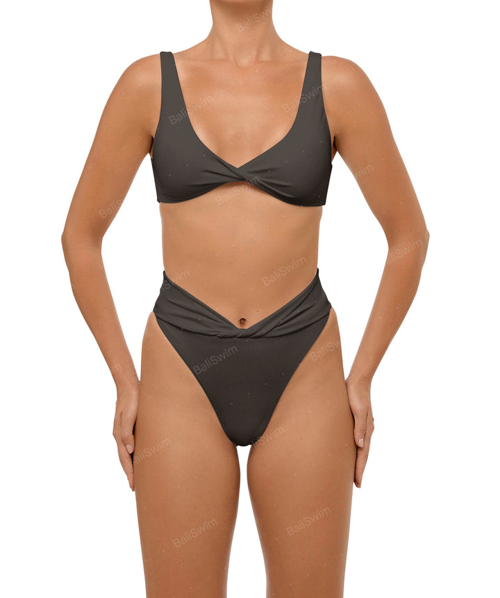 BSWS-B102 Twisted V-waist Bikini Bottom