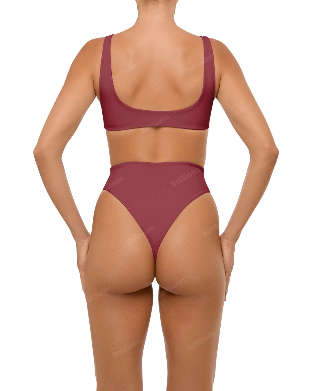 BSWS-B102 Twisted V-waist Bikini Bottom