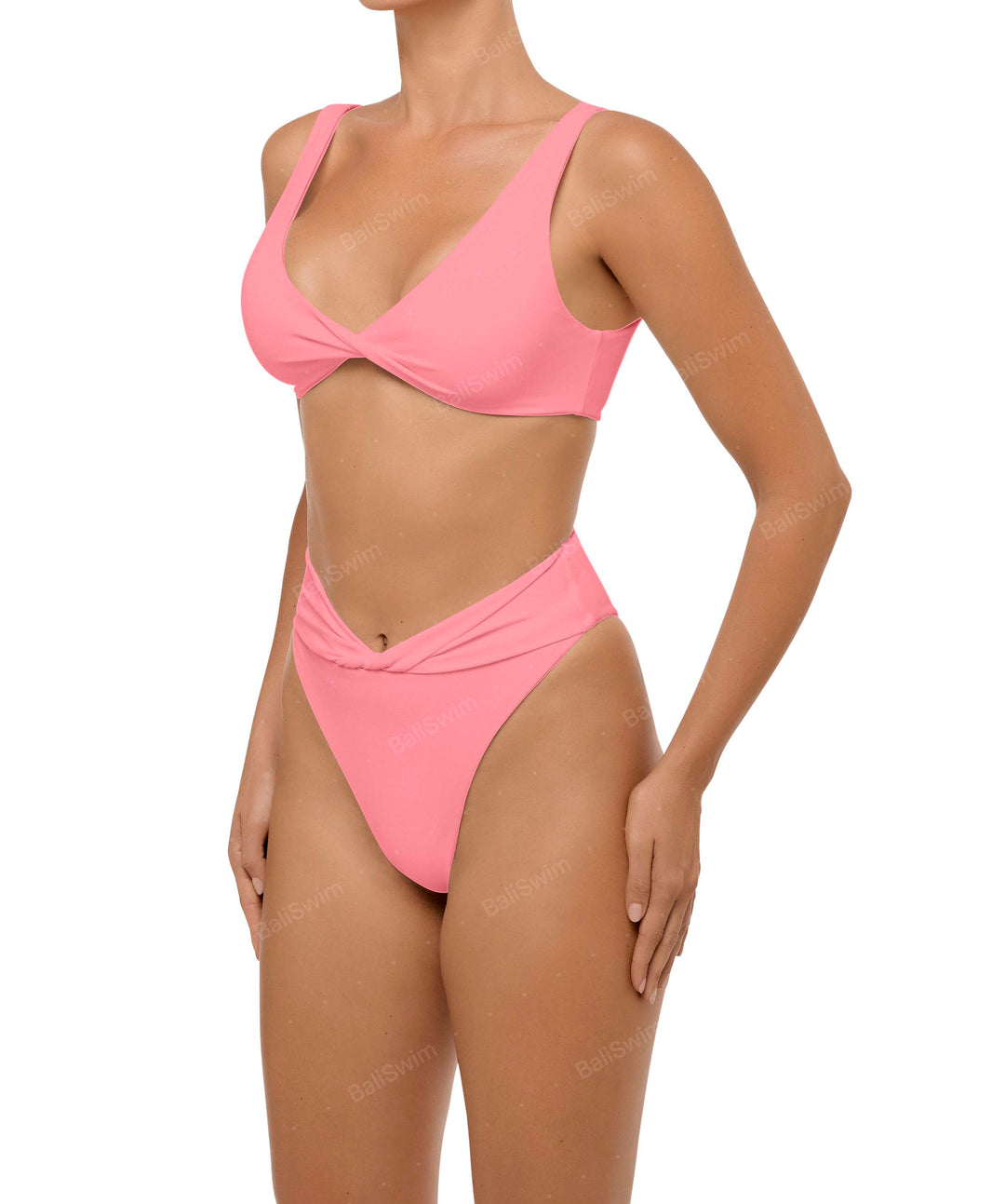 BSWS-B102 Twisted V-waist Bikini Bottom