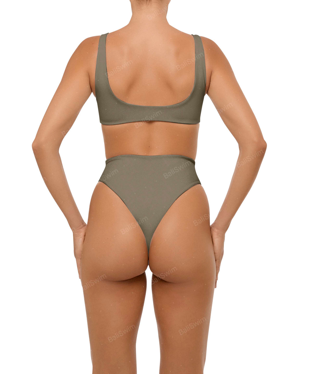 BSWS-B102 Twisted V-waist Bikini Bottom