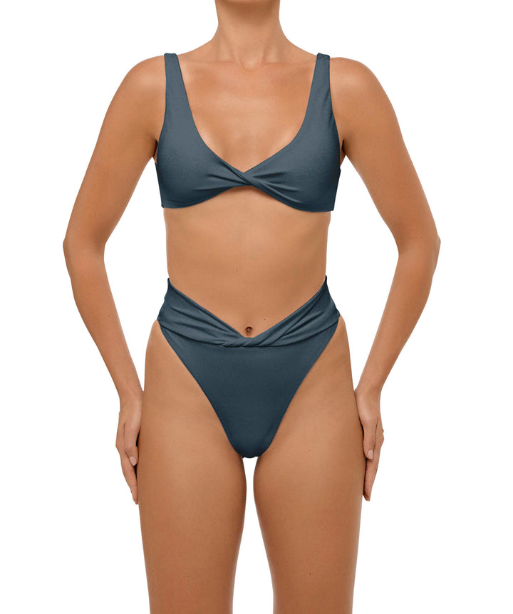 BSWS-B102 Twisted V-waist Bikini Bottom