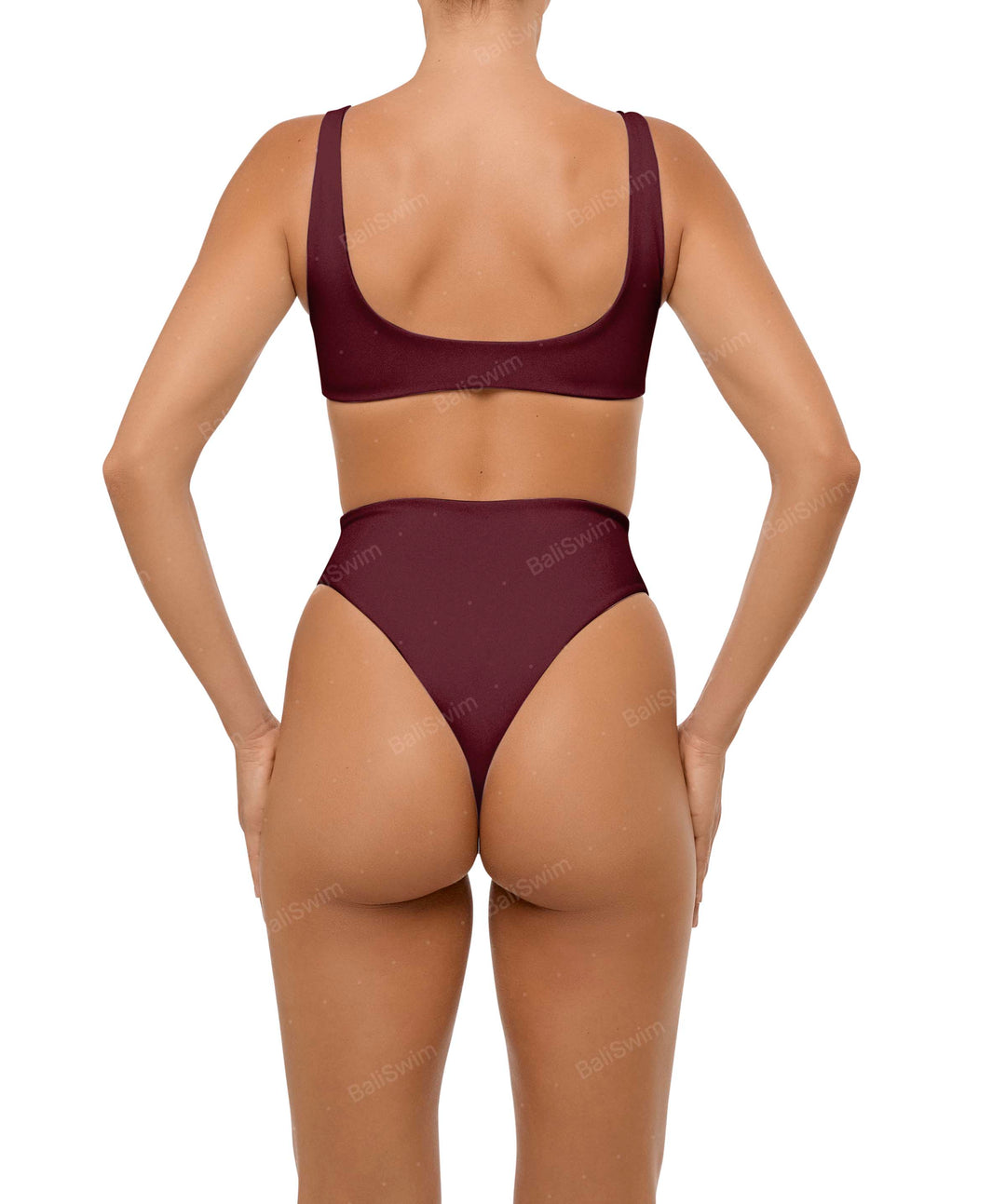 BSWS-B102 Twisted V-waist Bikini Bottom