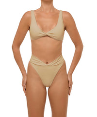 BSWS-B102 Twisted V-waist Bikini Bottom